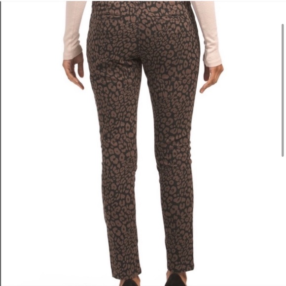 Sanctuary Brown Leopard Cropped Pant Size 27 - Picture 2 of 13